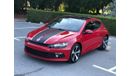 Volkswagen Scirocco R-Line MODEL 2014 GCC CAR PREFECT CONDITION INSIDE AND OUTSIDE FULL OPTION PANORAMIC ROOF LEATHER SE