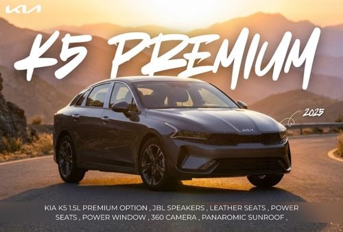 Kia K5 KIA K5 1.5L PREMIUM OPTION JBL SPEAKER