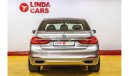 BMW 730Li BMW 730Li Luxury Line 2019 GCC under Warranty with Zero Down-Payment.