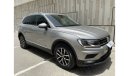 Volkswagen Tiguan 2.0L | GCC | EXCELLENT CONDITION | FREE 2 YEAR WARRANTY | FREE REGISTRATION | 1 YEAR COMPREHENSIVE I