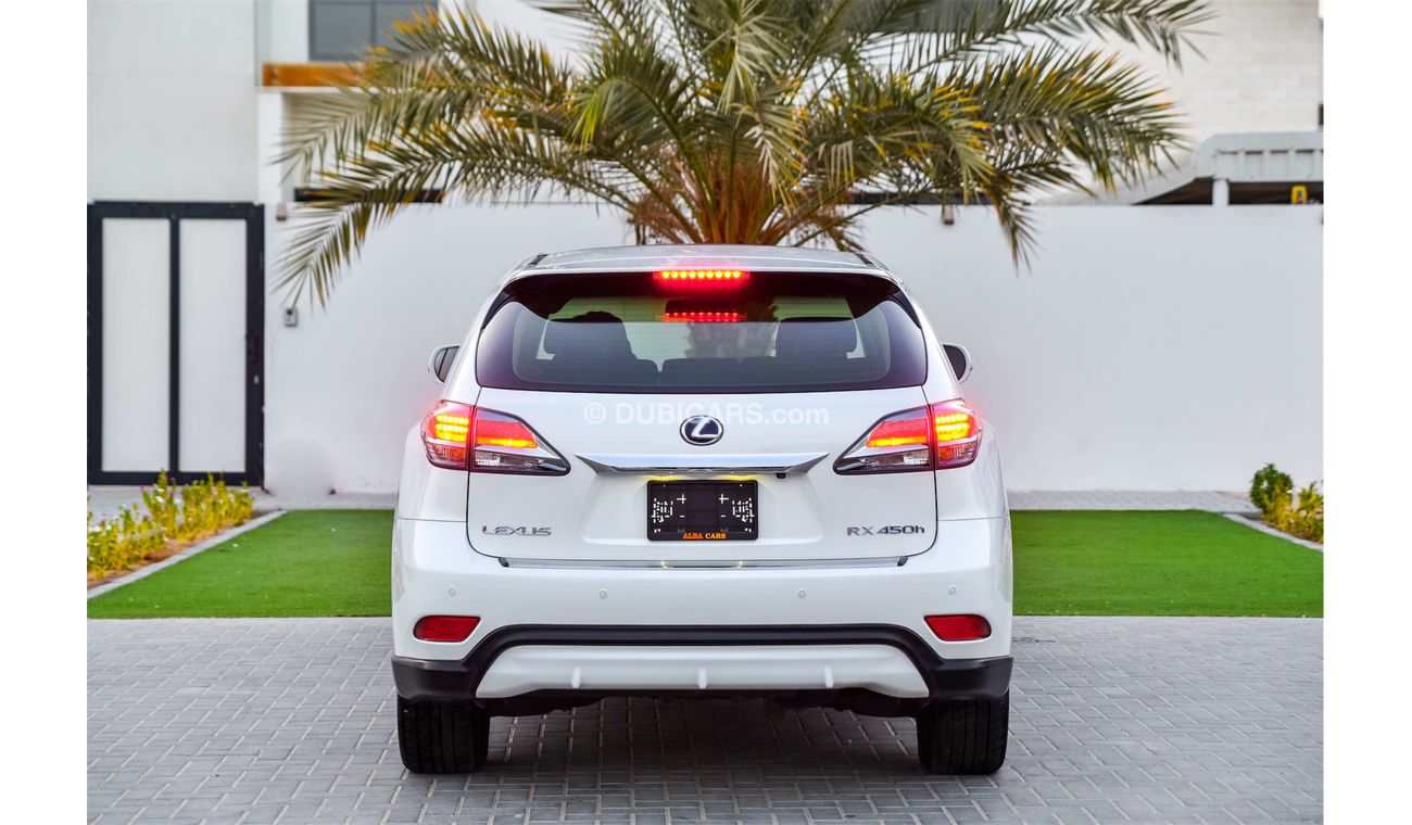 Lexus RX450h Lexus RX-450 Hybrid - 2015 - AED 2,232 P.M. AT 0% DOWNPAYMENT THROUGH BANK FINANCE