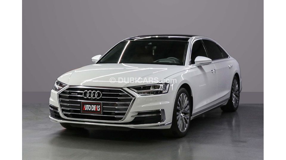 Audi A8 L 55 TFSI QUATTRO for sale AED 279,000. White, 2018