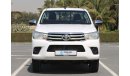 Toyota Hilux GL 2016 | TOYOTA HILUX GL 4X4 - D/C - AUTOMATIC/T - PETROL - WITH GCC SPECS AND EXCELLENT CONDITION