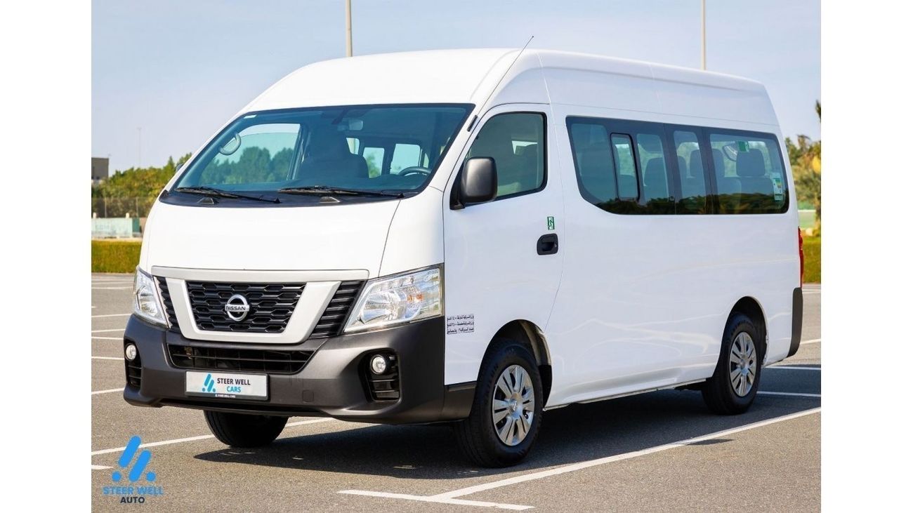 Nissan Urvan 2021 NV350 / High Roof 13 Seater - 2.5L RWD - Petrol M/T - GCC - Ready to Drive