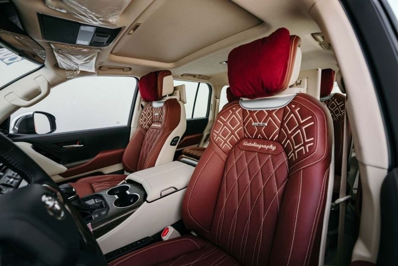 Toyota Land Cruiser MBS Seats Autobiography 4 Seater VIP with Luxurious Two Tone Leather
