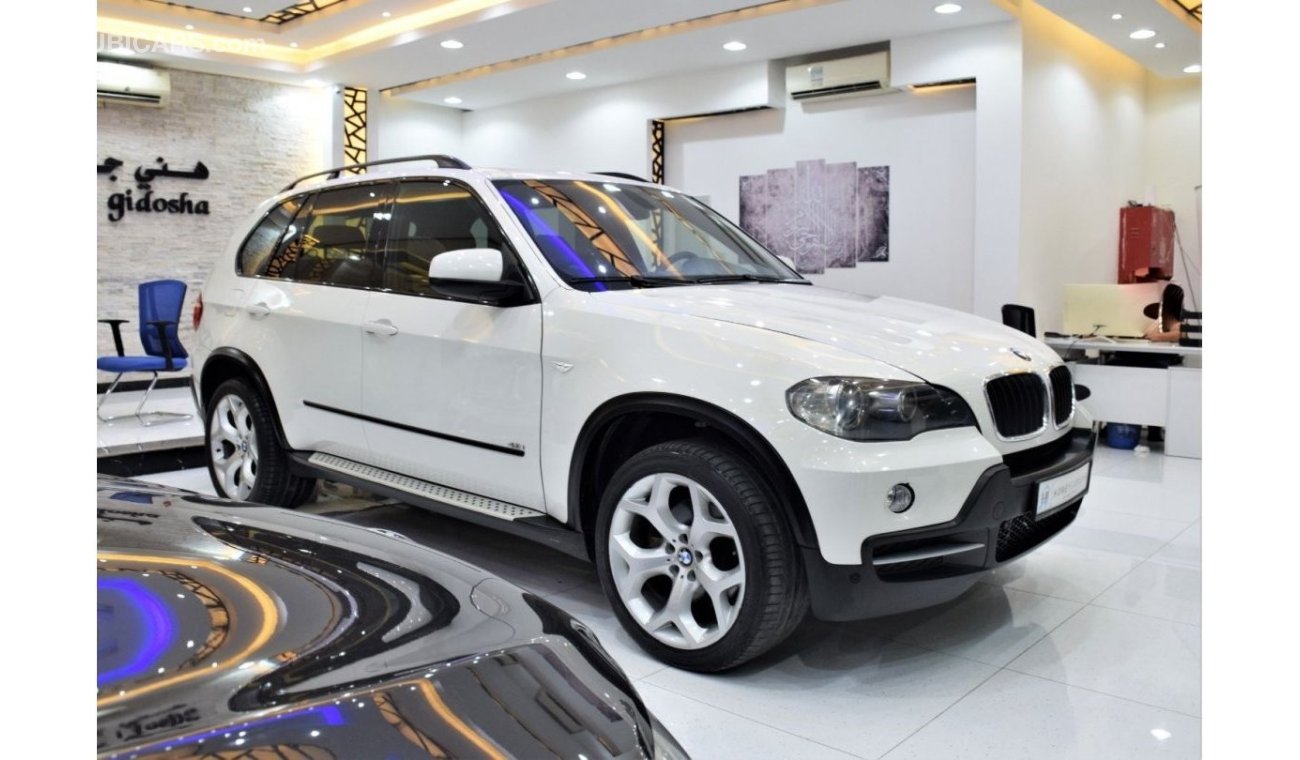 BMW X5 EXCELLENT DEAL for our BMW X5 4.8i ( 2009 Model ) in White Color GCC Specs