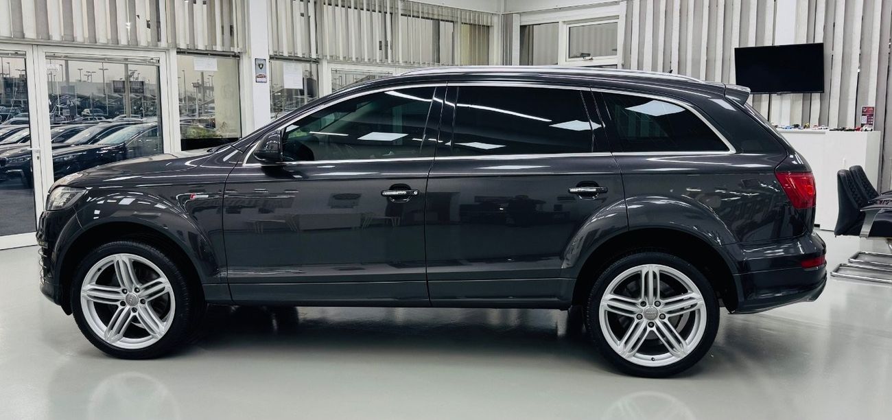Audi Q7 GCC .. S line .. Full Options .. Perfect Condition .