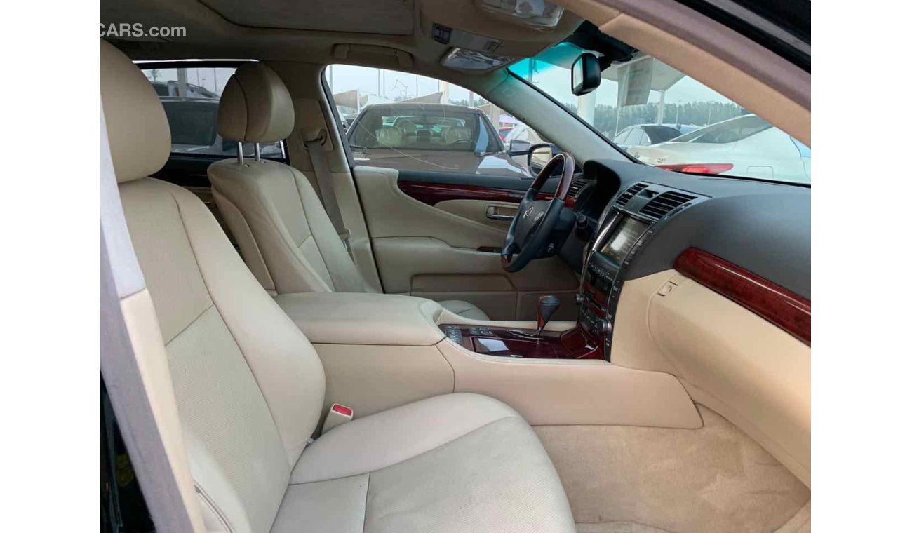 Lexus LS460 لكزس 460 لارج 2007 فول الترا رادار ستائر تحكم خلفي دفدي كاميرا ثلاجة