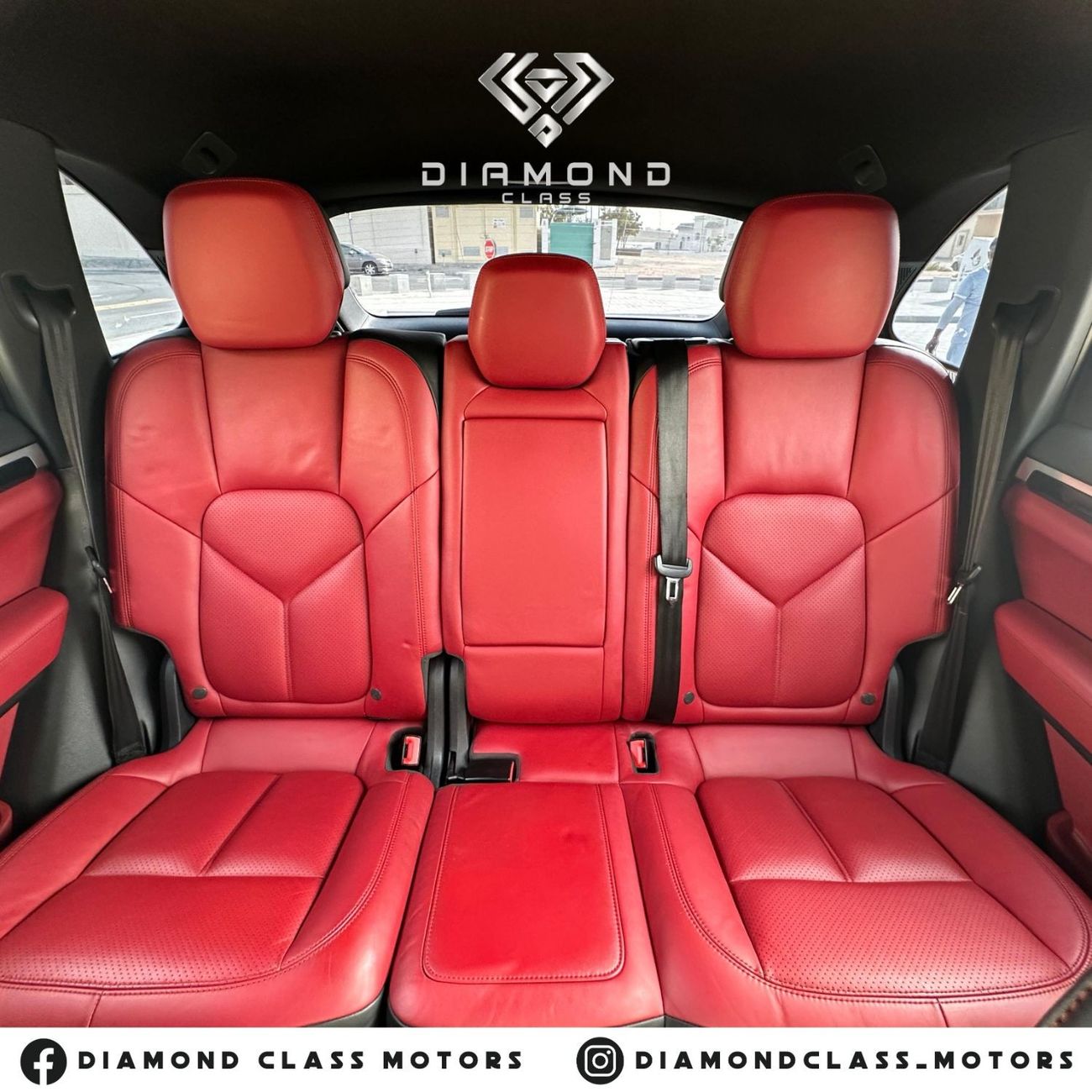 Porsche Cayenne Porsche Cayenne V6 Design Edition Red interior  Full Option GCC AED Under Warranty