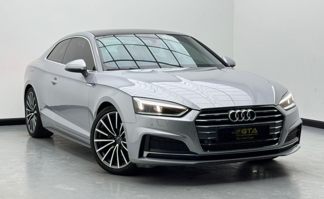 Audi A5 40 TFSI S Line 2.0L (187 HP) 2019 Audi A5 40TFSI S-Line, Full Service History, 1 Year Warranty, GCC
