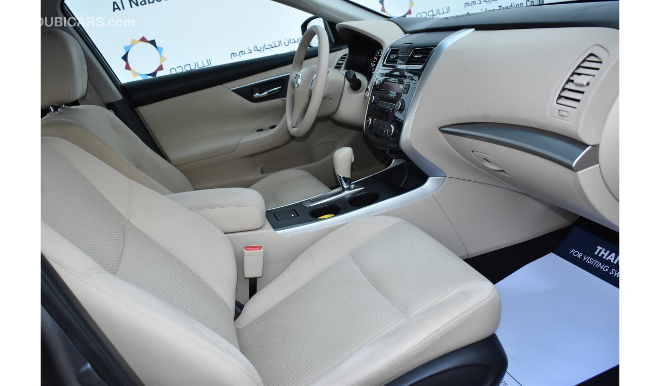 Nissan Altima 2.5L S 2015 GCC DEALER WARRANTY AND FREE INSURANCE