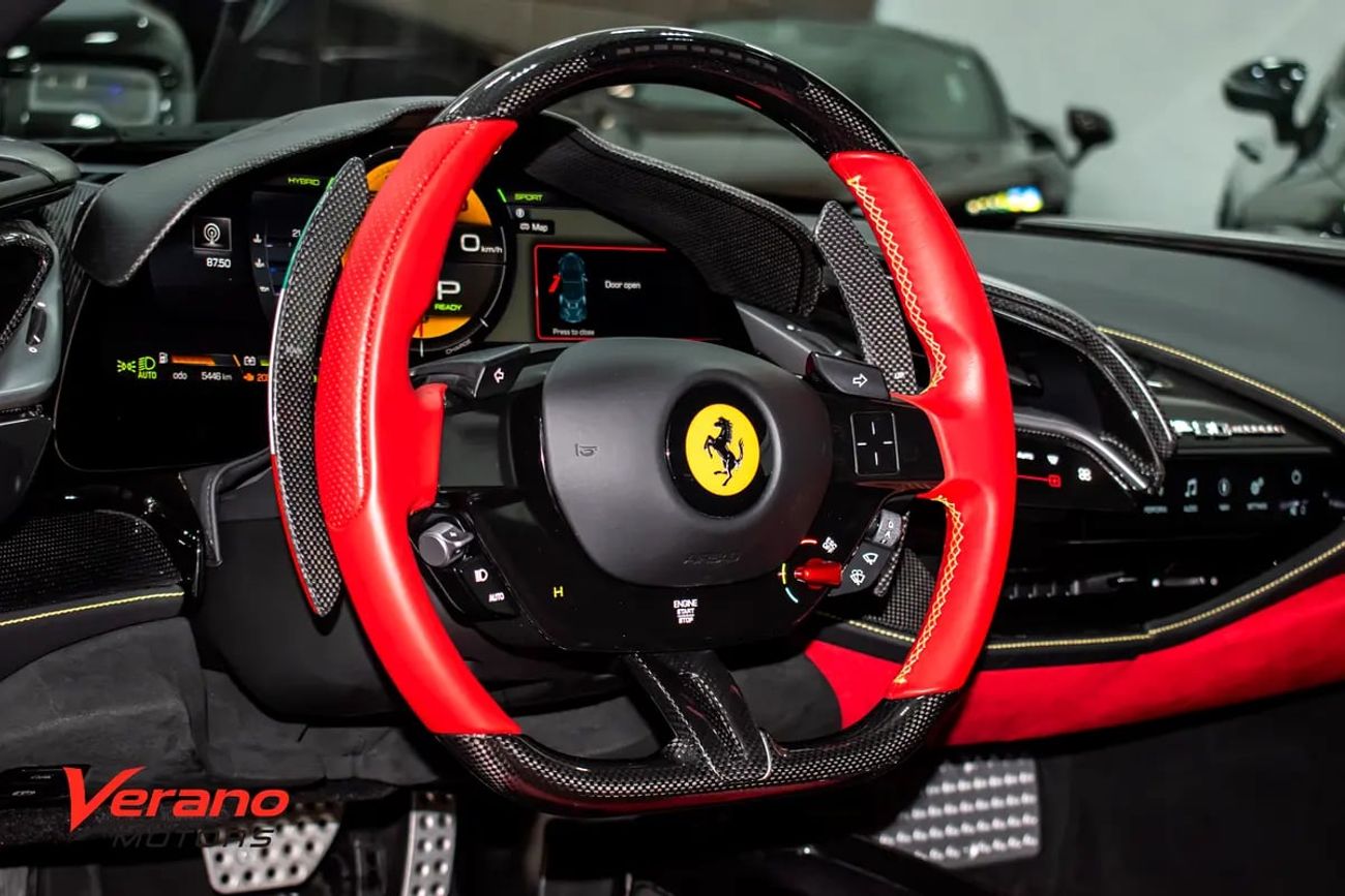 فيراري SF90 ستراديل SF90 Assetto Fiorano | Extended Carbon Spec | Al Tayer Service And Warranty | Full Spec
