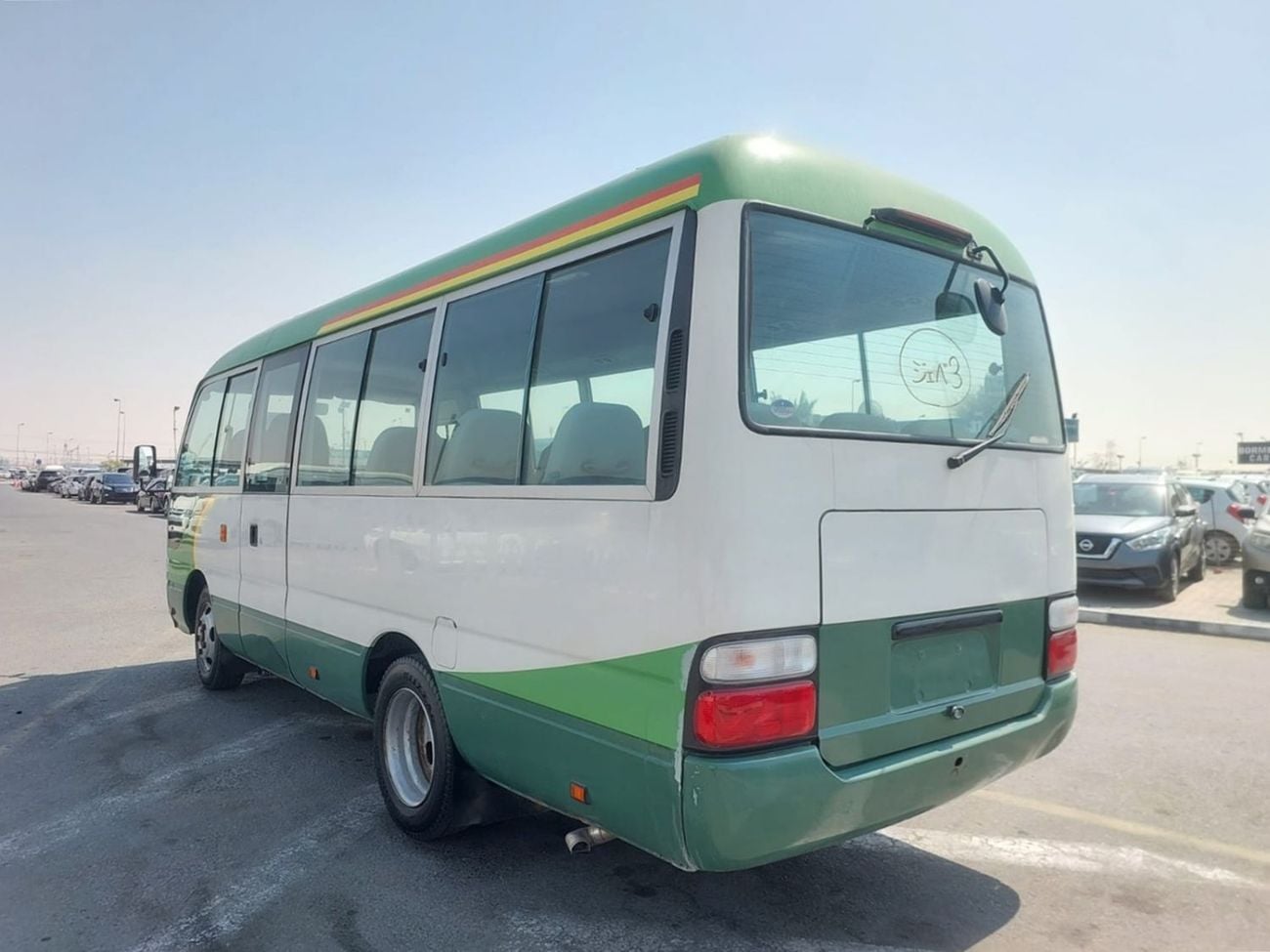 Toyota Coaster (RAMADAN OFFER) TOYOTA COASTER BUS RHD 2007 MODEL 4.0 L DIESEL MANUAL(PM51797)
