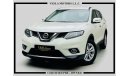 Nissan X-Trail *SV + LEATHER SEAT + CRUISE CONTROL + NAVIGATION  / GCC / 2017 / UNLIMITED MILEAGE WARRANTY / 985DHS