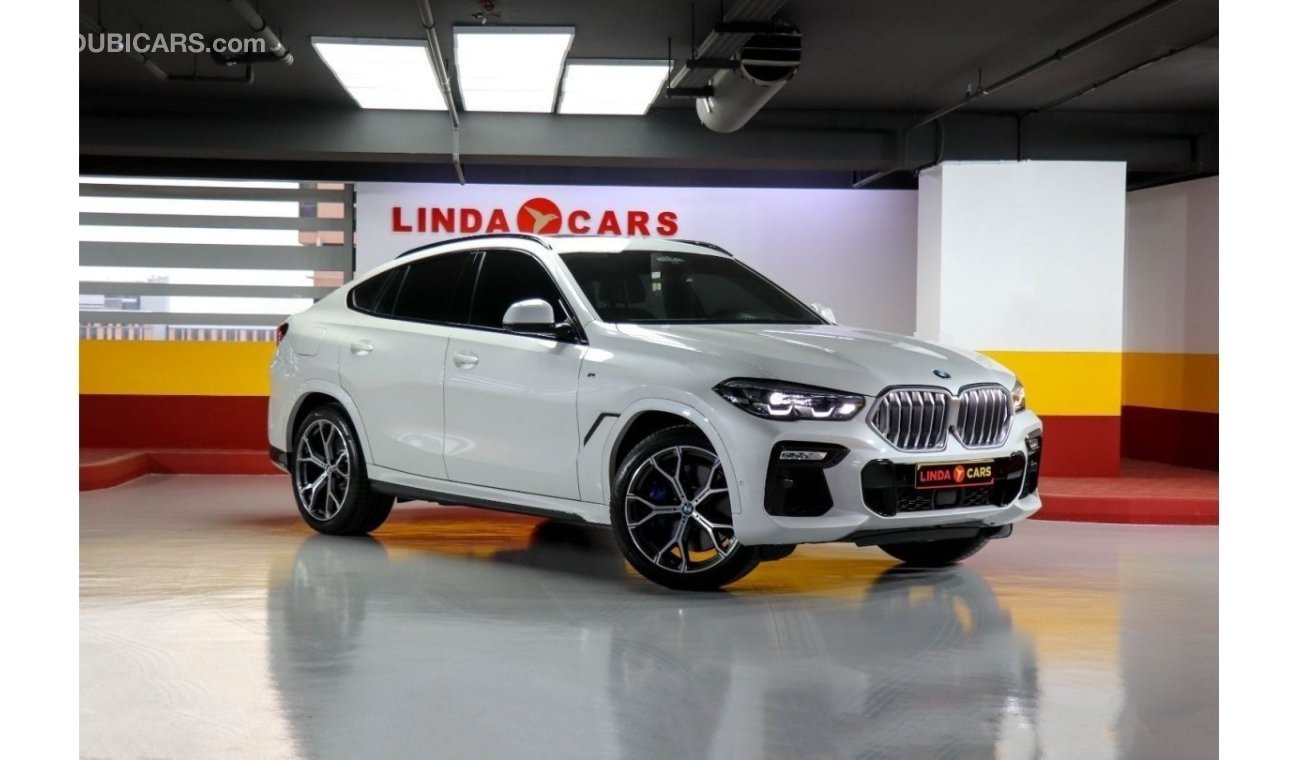 بي أم دبليو X6 M BMW X6 X-Drive 40i M-Kit 2020 GCC under Agency Warranty with Flexible Down-Payment.