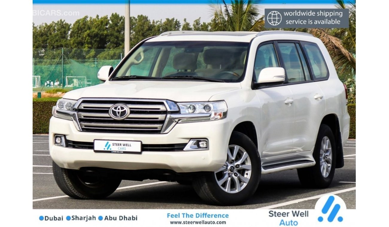 Toyota Land Cruiser 2017 | EXR V6 WITH PUSH START ALLOY WHEELS KEYLESS ENTRY GCC SPECS AND EXCELLENT CONDITION