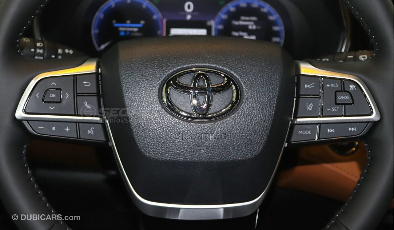 Toyota Highlander 2023 Model Toyota Highlander Limited, 2.4L Turbo Petrol, Platinum AWDA/T