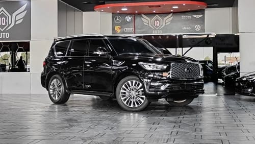 Infiniti QX80 Luxe 8st AED 2400 | MONTHLY | 2018 INFINITI QX80 | FULLY LOADED | V8 5.6L | 8 SEATS | GCC | UNDER WA