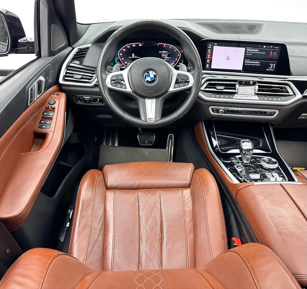 بي أم دبليو X5 2019 BMW X5 xDrive50i M-Sport, 1 Year Unlimited Km Warranty, Full Service History, GCC