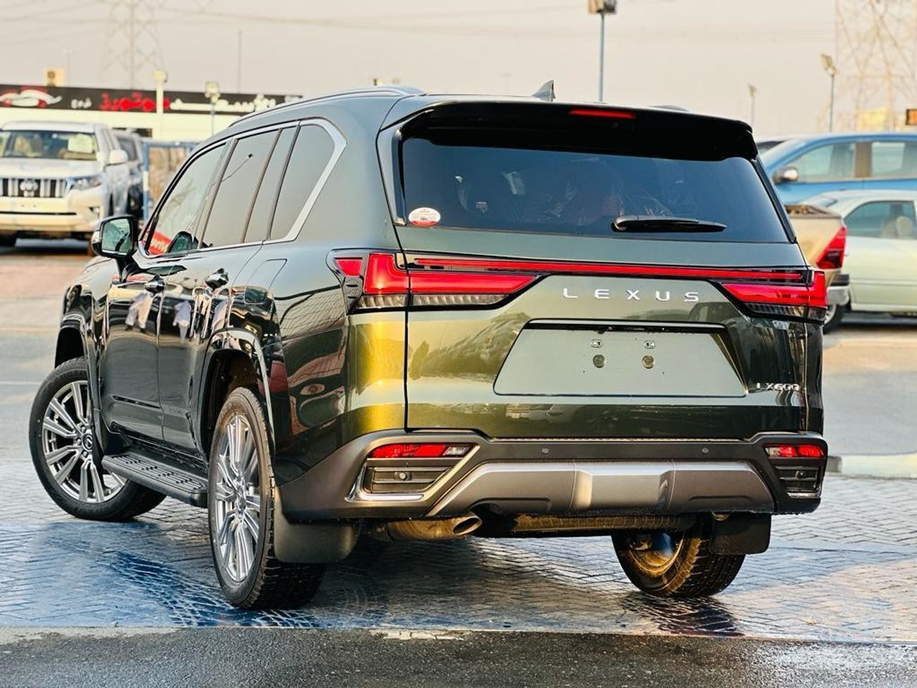 Lexus LX600 F Sport 3.5L Lexus Lx600 vip 2025 green colour RHD 4x4 4 seats RHD 3.3L Petro engine