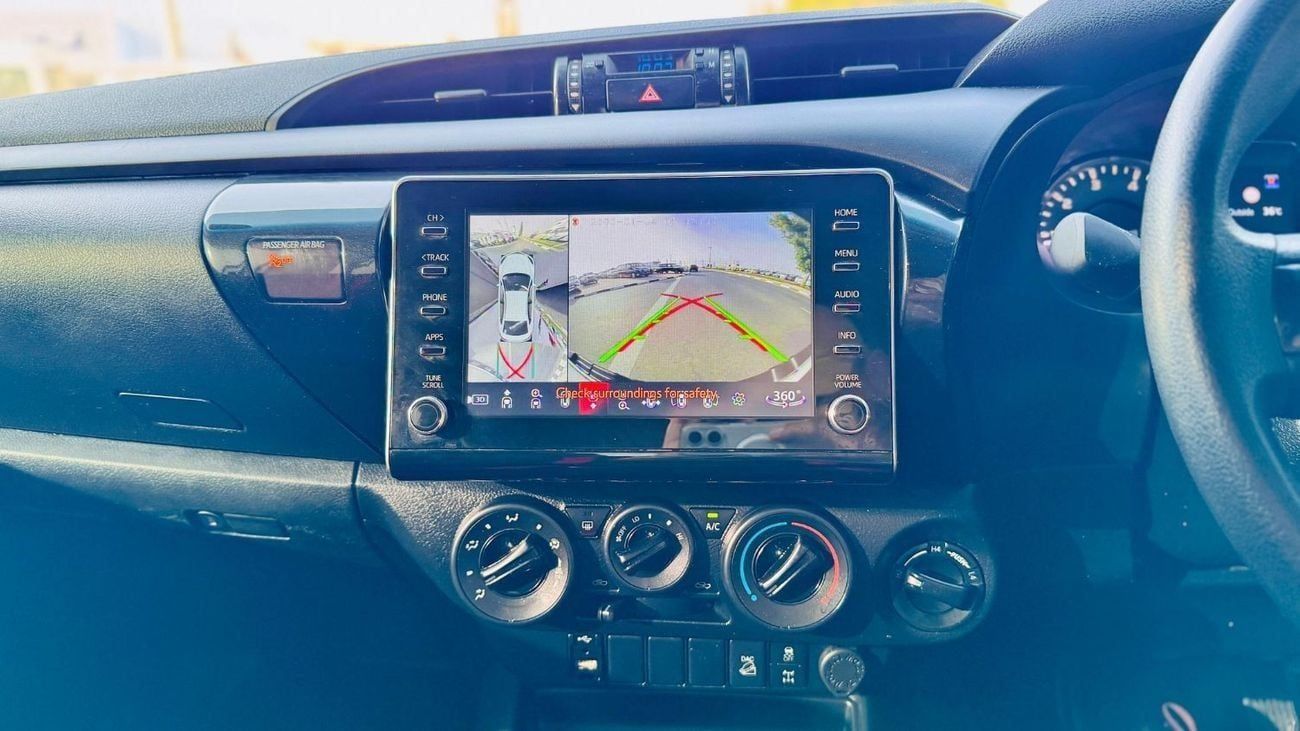 تويوتا هيلوكس MODIFIED TO GR SPORTS | 360° VIEW CAMERA | 2.8L DIESEL ENGINE | 2023 | RHD | AUTOMATIC TRANSMISSION