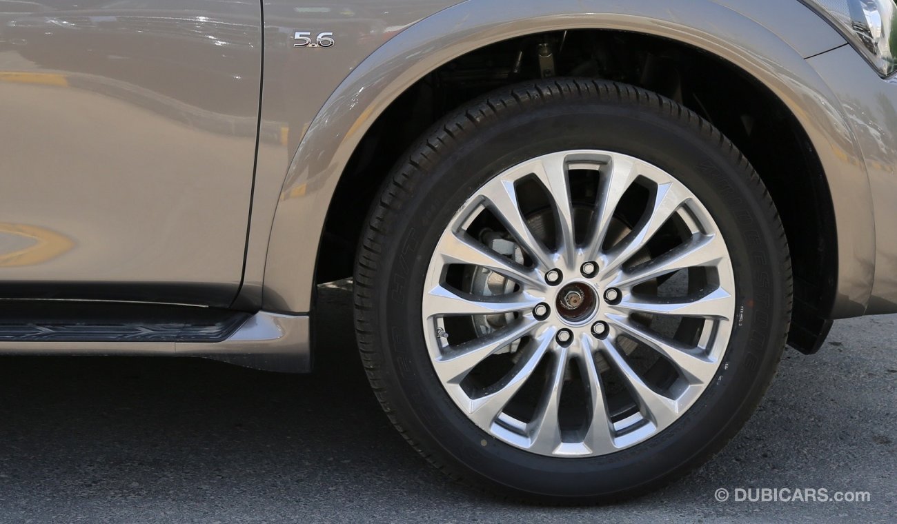 Infiniti QX80 5yrs Unlimited Warranty