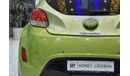 Hyundai Veloster EXCELLENT DEAL for our Hyundai Veloster 1.6L ( 2015 Model ) in Green Color GCC Specs