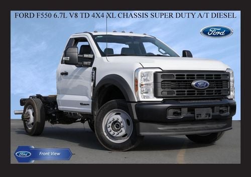 فورد F 550 FORD F550 6.7L V8 TD 4X4 XL CHASSIS SUPER DUTY A/T DSL 2025 Export Only