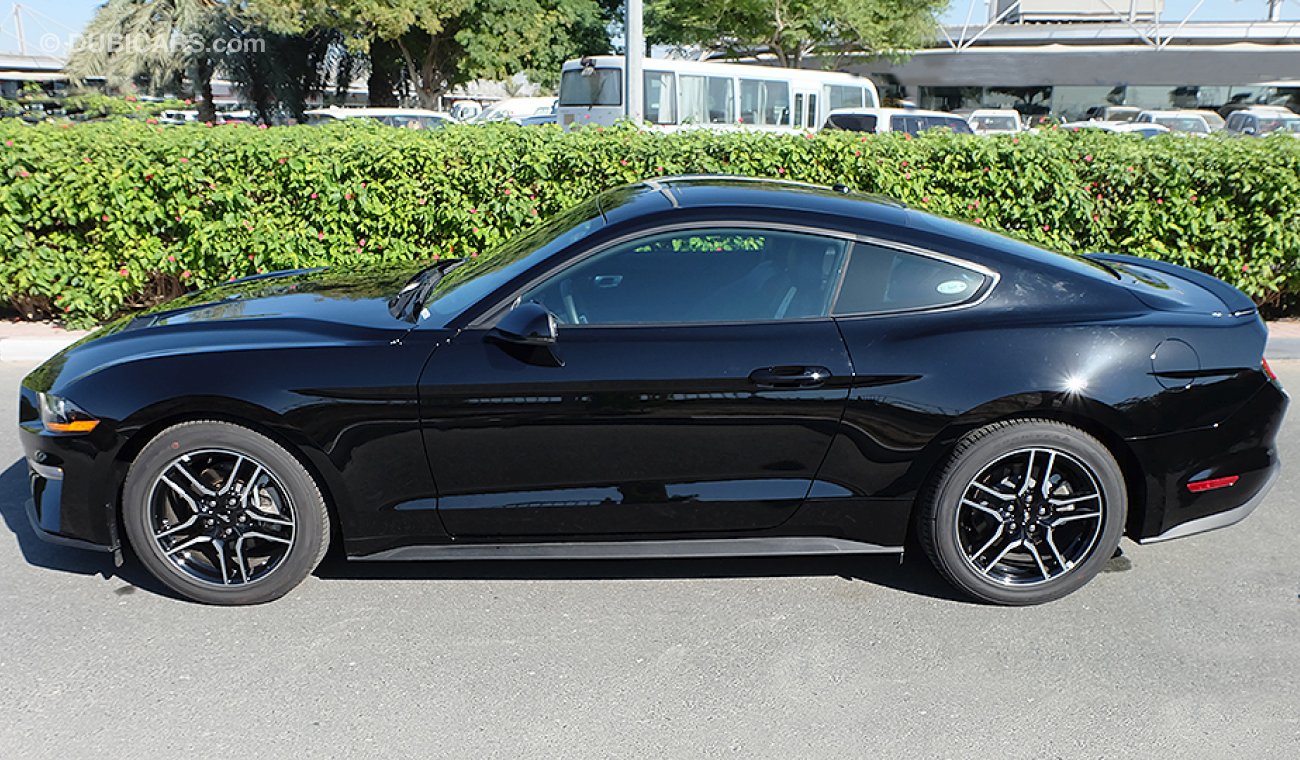 Ford Mustang Ecoboost 2019, GCC, 0km w/ 3 Years or 100K km Warranty and 60K km Service from Al Tayer