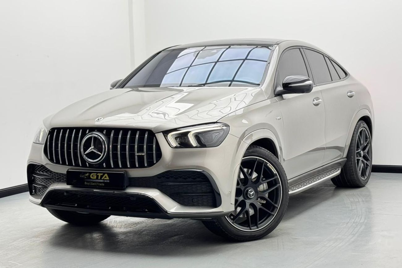 Mercedes-Benz GLE 53 AMG Coupe 2022 Mercedes-Benz GLE53 AMG 4MATIC+ Coupe, 2027 Mercedes Warranty and Service Pack, GCC