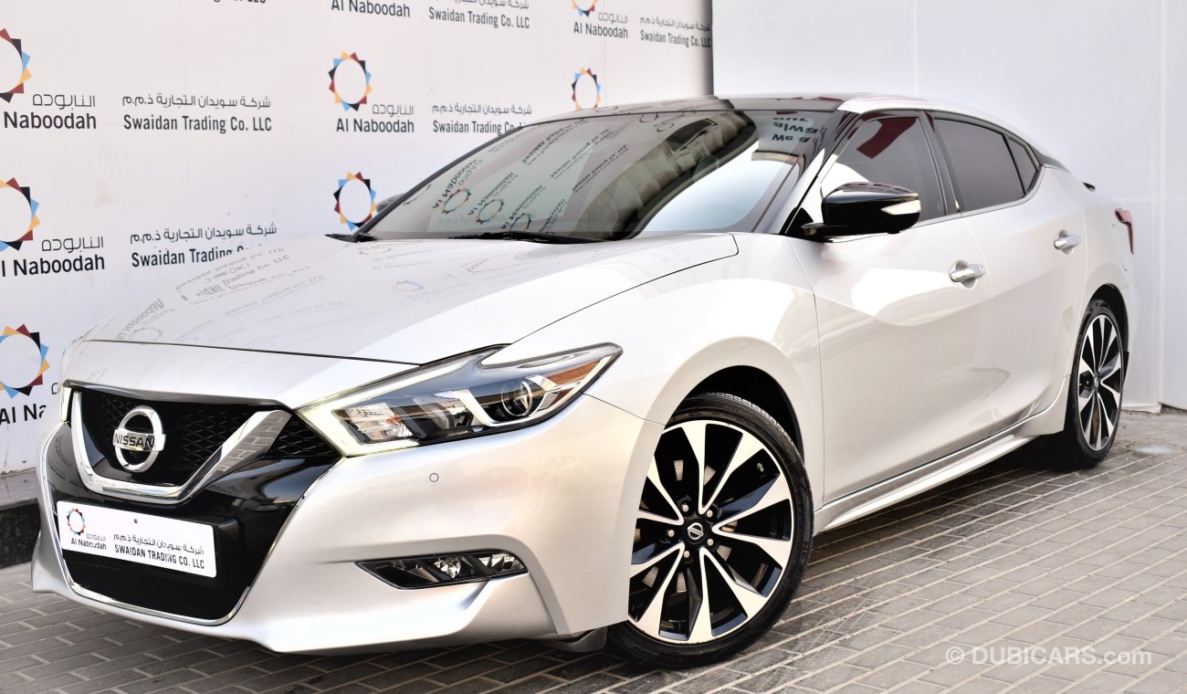 Nissan Maxima 3.5L SR V6 2018 GCC SPECS DEALER WARRANTY