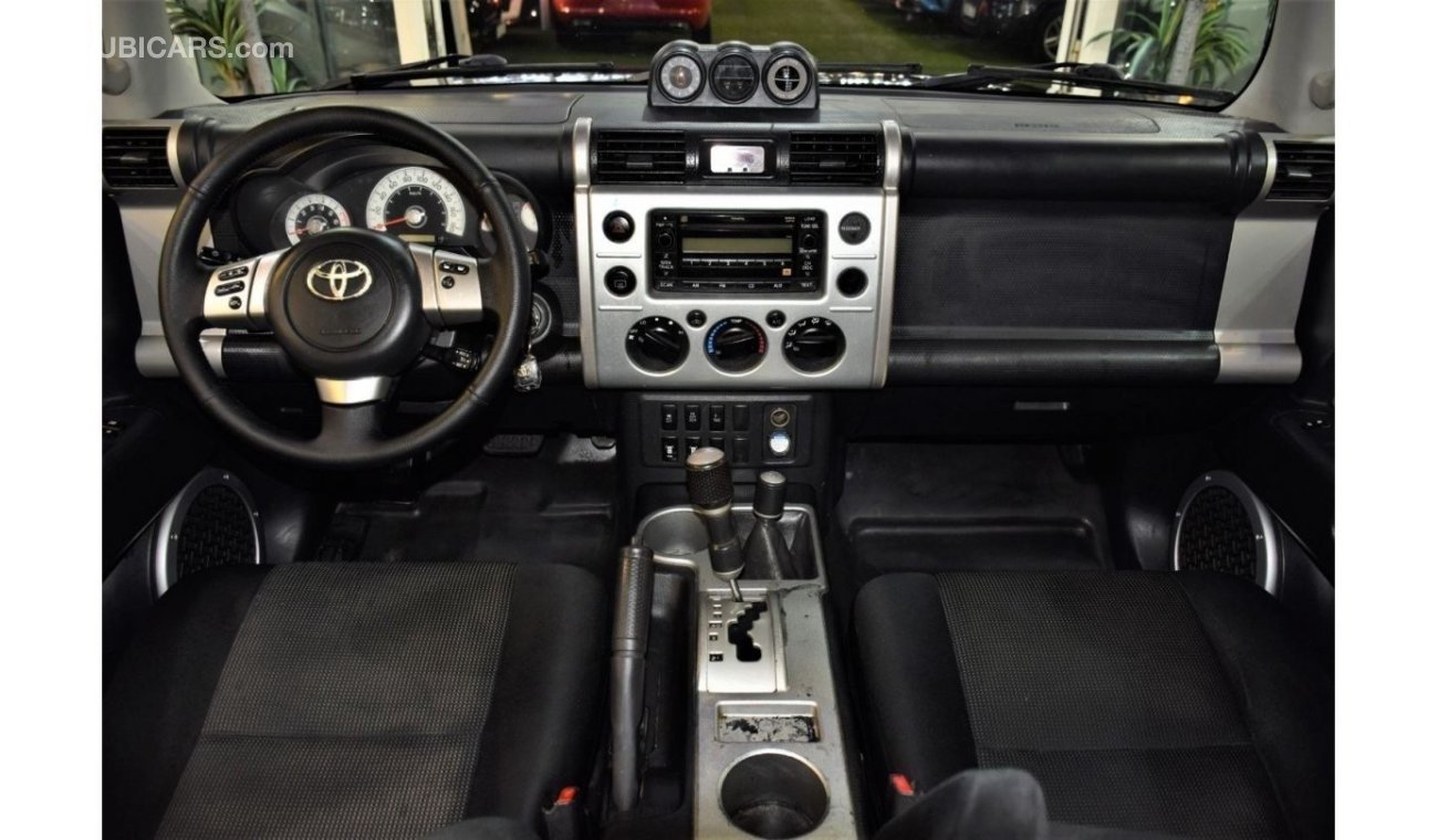 Toyota FJ Cruiser EXCELLENT DEAL for our Toyota FJ Cruiser 2012 Model!! in Black Color! GCC Specs