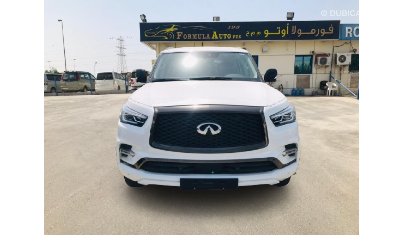 Infiniti QX80 5.6L 4WD //2021// FULL OPTION WITH SUNROOF , COOL BOX , LEATHER SEATS  // SPECIAL OFFER // BY FORMUL