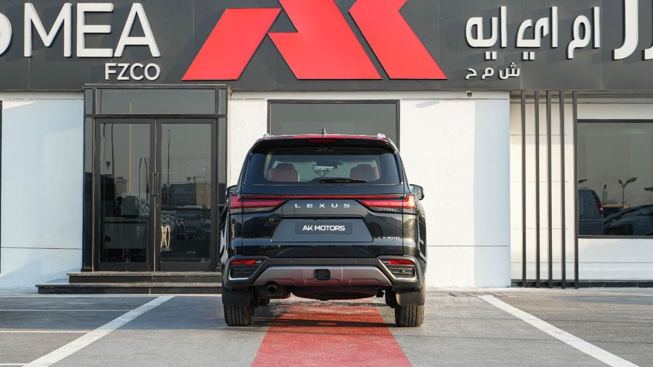 لكزس LX 600 VIP LAUNCH EDITION  w/Black Package 3.5L VIP 4 SEATS 2025 MY EXPORT PRICE
