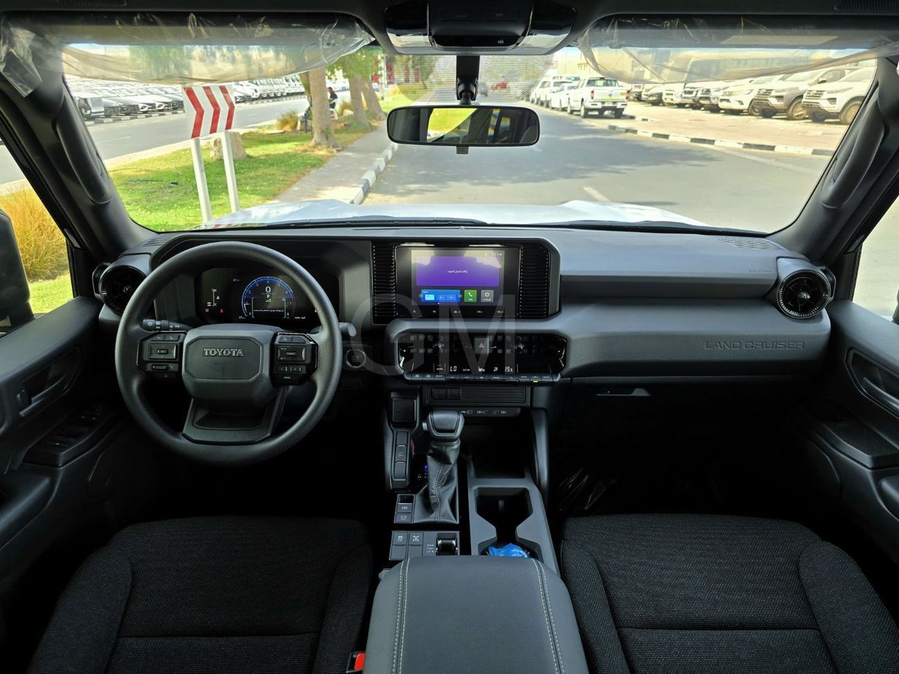 Toyota Prado TOYOTA PRADO PETROL 2.4T - URBAN - E - FULLY BASIC - 2025 MODEL - BLACK INSIDE BLACK - OMANI