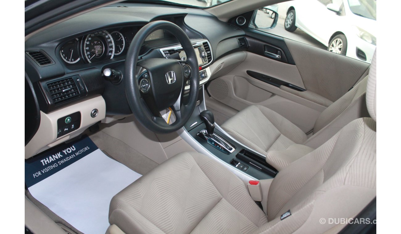 Honda Accord 2.4L EX 2016  SUNROOF CRUISE CONTROL DEALER WARRANTY AND FREE INSURANCE