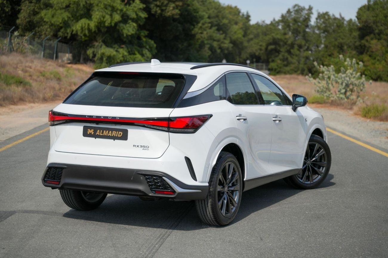 Lexus RX350 2024 LEXUS RX350 2.4 AWD F DPORT WHITE | ( BLACK - RED )