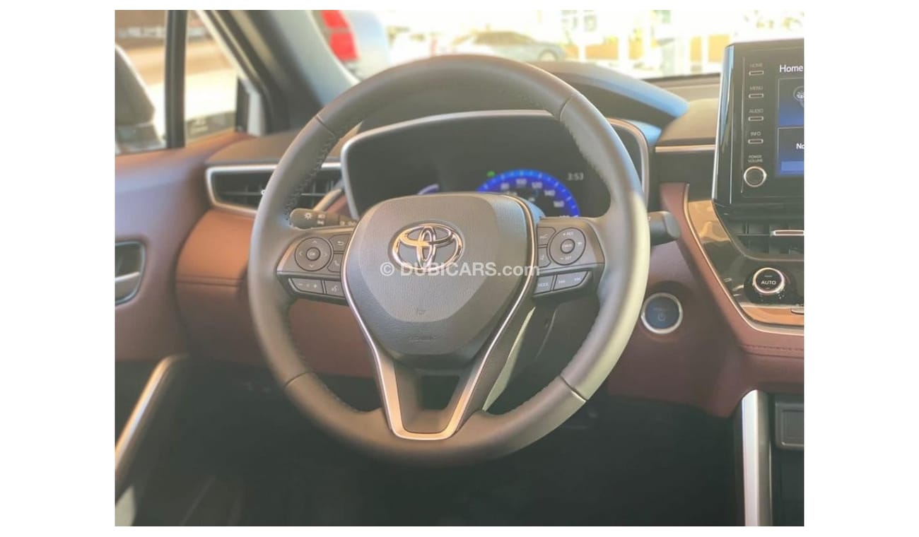 Toyota Corolla Cross Full option 2023 Limited Hybrid FWD 1.8L petrol only  For UAE. Ready for Delivery