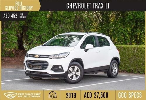 شيفروليه تراكس AED 452/month 2019 CHEVROLET TRAX | LT GCC | FULL SERVICE HISTORY | T23485