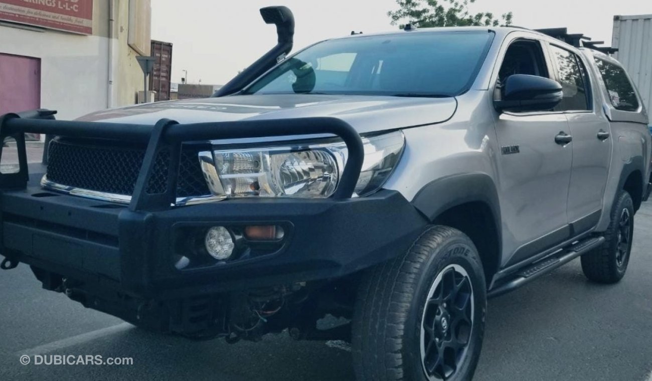 Toyota Hilux 2018 Rugged Version 4X4 [Right-Hand Drive], Perfect Condition, 2.8 Diesel, Winch, Bullbar, Canopy.