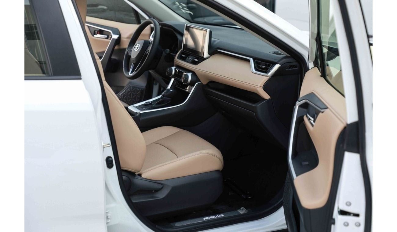 Toyota RAV4 2024 TOYOTA RAV4 HIGH 2.5 Hybrid - PLATINUM WHITE PEARL inside BEIGE | Export Only