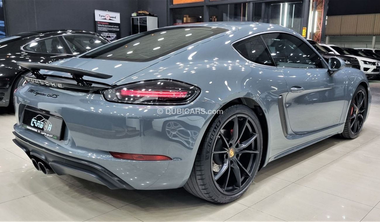 Porsche 718 Cayman PORSCHE CAYMAN 718 GTS IN PERFECT CONDITION WITH ONLY 22K KM FULL SERVICE HISTORY FOR 295K AED