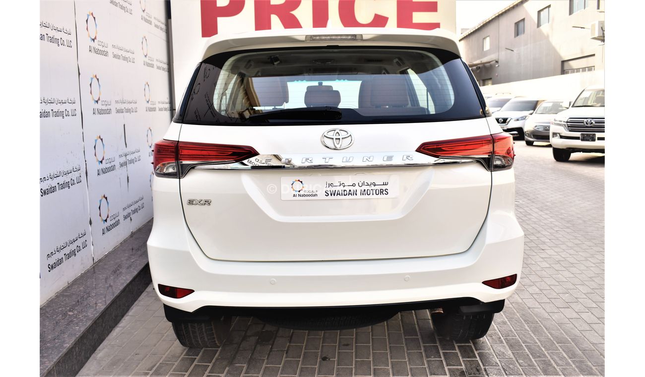 Toyota Fortuner AED 1439 PM | 2.7L EXR 4WD GCC DEALER WARRANTY