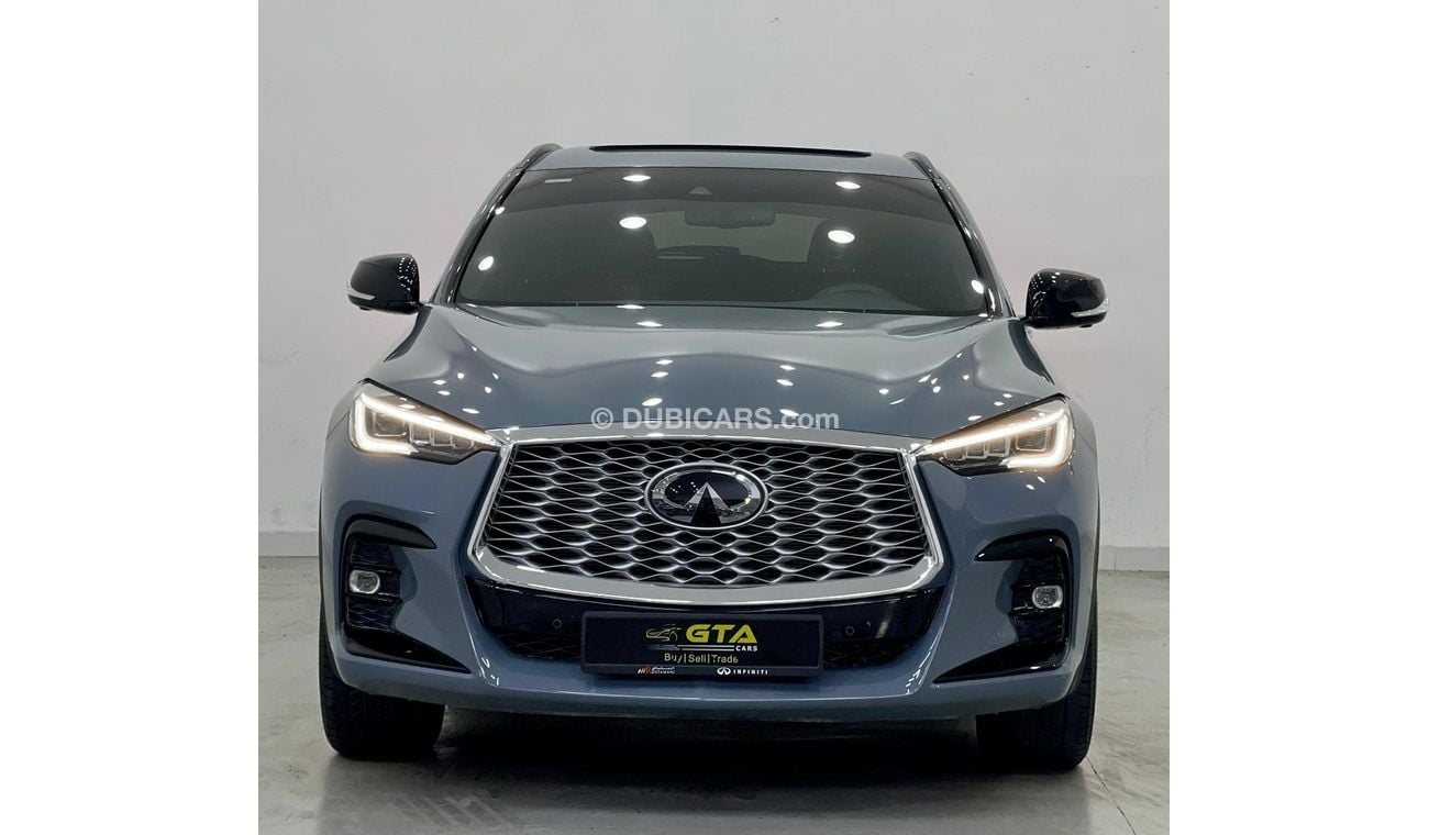 Infiniti QX55 2022 Infiniti QX55, Aug 2027 Infiniti Warranty + 2025 Service Package, GCC