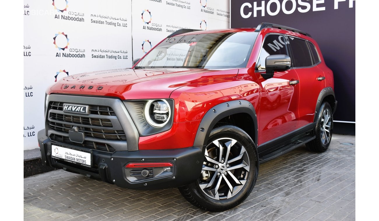 Haval Dargo AED 1259 PM | 2.0L HIGH DELUX  4WD GCC AGENCY WARRANTY UP TO 2025 OR 100K KM