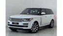 Land Rover Range Rover Vogue SE Supercharged 2016 Range Rover SE Supercharged, Al Tayer Warranty, Full Service History, Low KMs, GCC