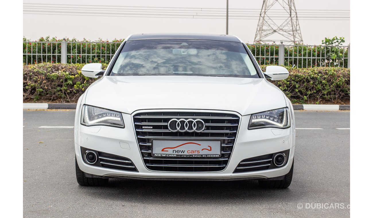 Audi A8 4.2 EXCLUSIVE - 2011 - GCC - ZERO DOWN PAYMENT - 2135 AED/MONTHLY - 1 YEAR WARRANTY