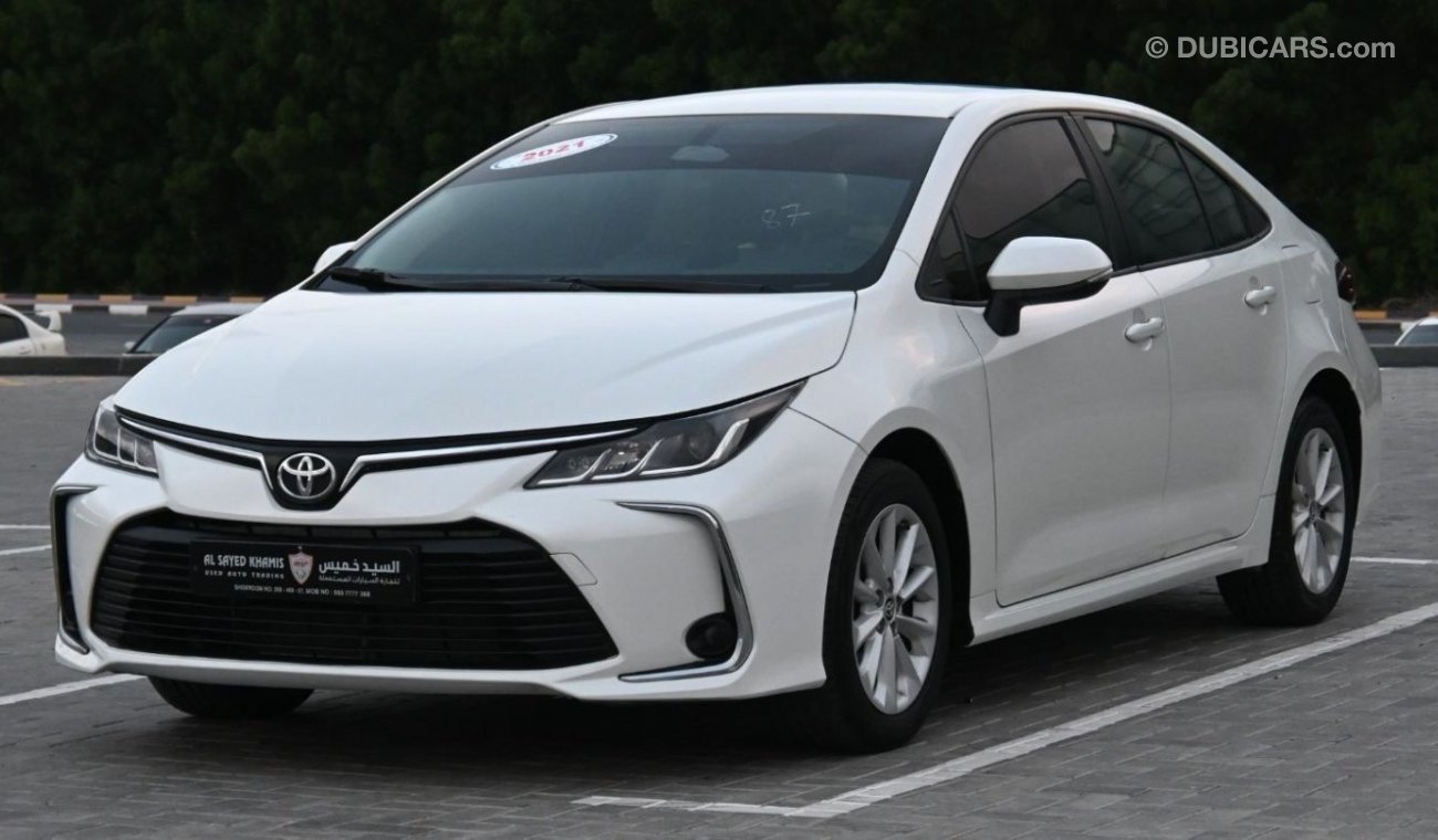 Toyota Corolla XLI Toyota Corolla 2021 (GCC ) very good condition without accident original paint 2.0