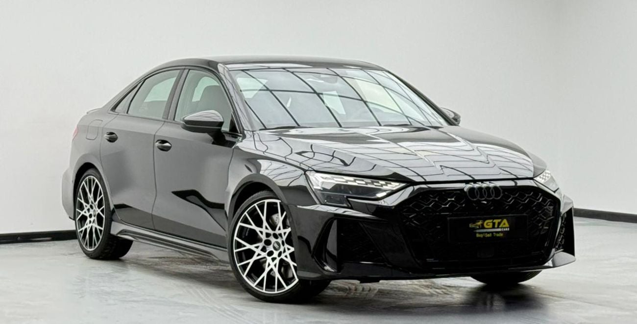 Audi RS3 TFSI quattro 2.5L Sedan 2025 Audi RS3 2.5 TFSI quattro ,Agency Warranty+Service Contract ,Excellent 