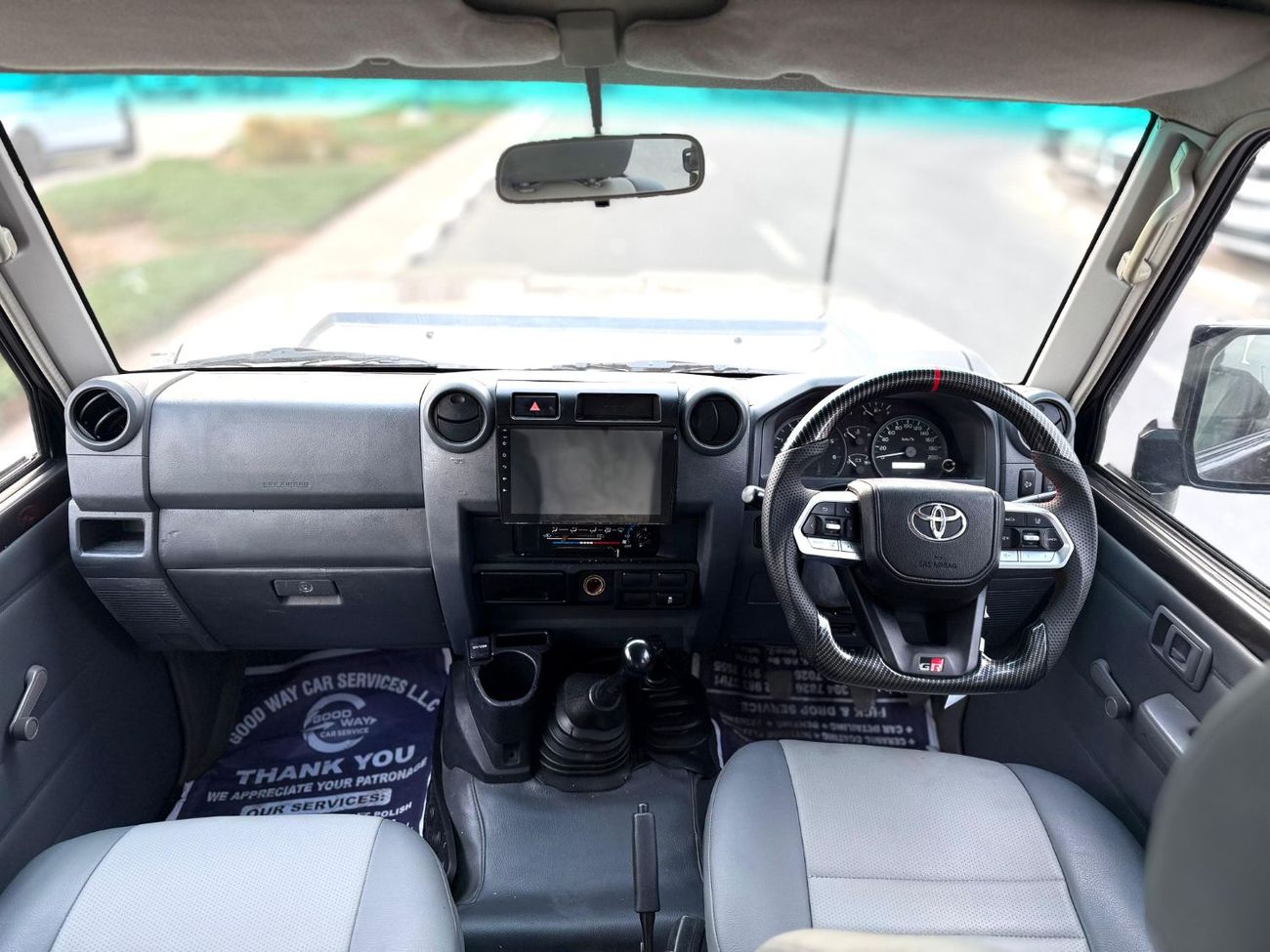 Toyota Land Cruiser Toyota landcruise pickup 2018Model Modified 2024Diesel engine 4.5 1VD colour Grey Transmission Manua